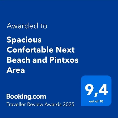 Spacious Confortable Next And Pintxos Area דירה