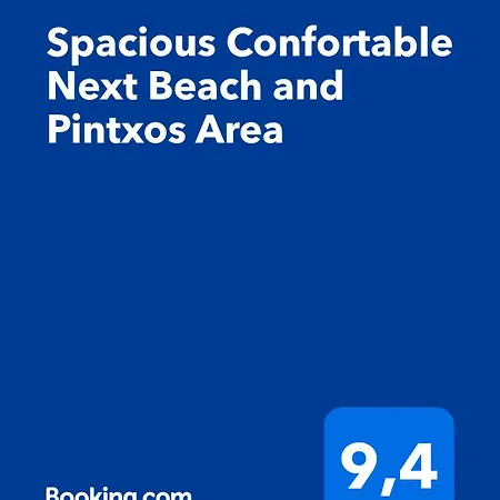Apartment Spacious Confortable Close To And Pintxos Area San Sebastian
